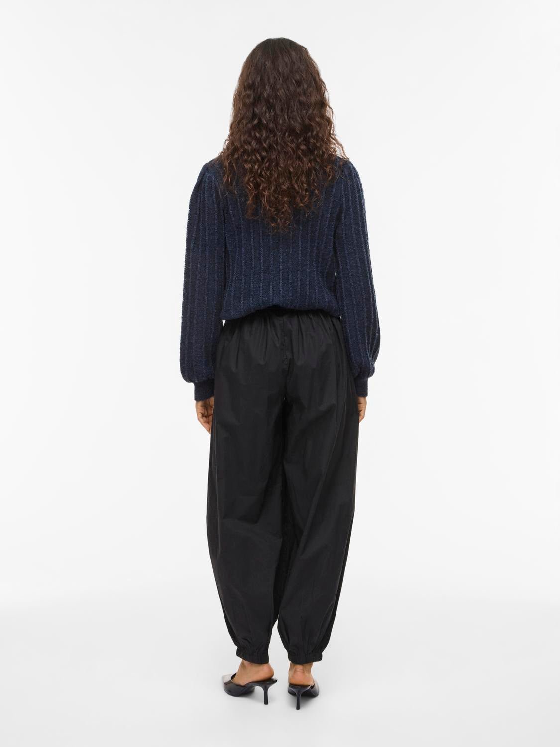 VIEMILIE Trousers - Black - VERO MODA & VILA Bergvik